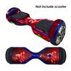 Adesivos Hover para Pele de Patinete, Reflexão Noturna de 6,5 Polegadas para Autoequilíbrio, Capa de PVC Resistente a Arranhões