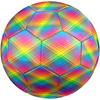 1pc Rainbow Plaid Size 5 Soccer Ball Professional Match Training Football Indoor &Outdoor Sports Ball Lightweight Durable m6551