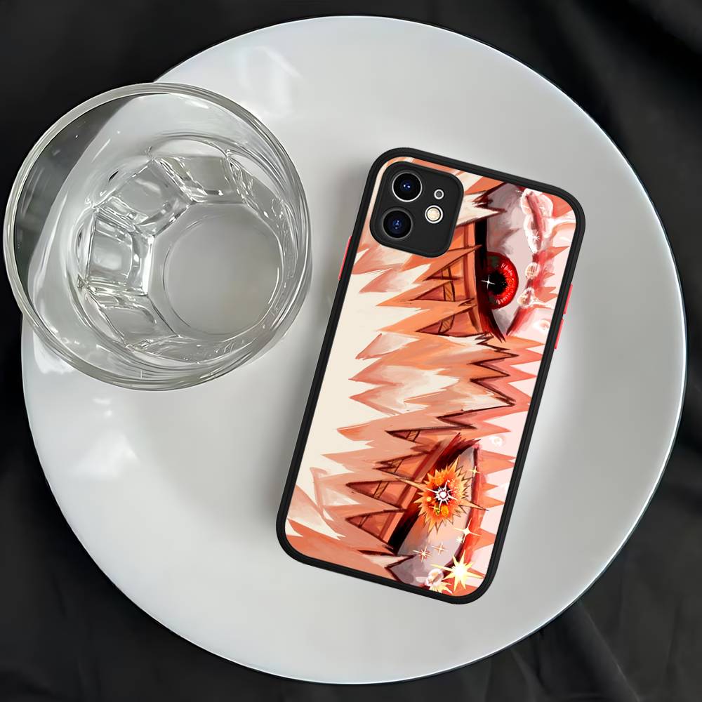 Anime B-Bakugo Katsuki Phone Case For iPhone 16e 16 15 14 13 12 11 Pro Max X XS Max Plus Matte Clear iphone 11