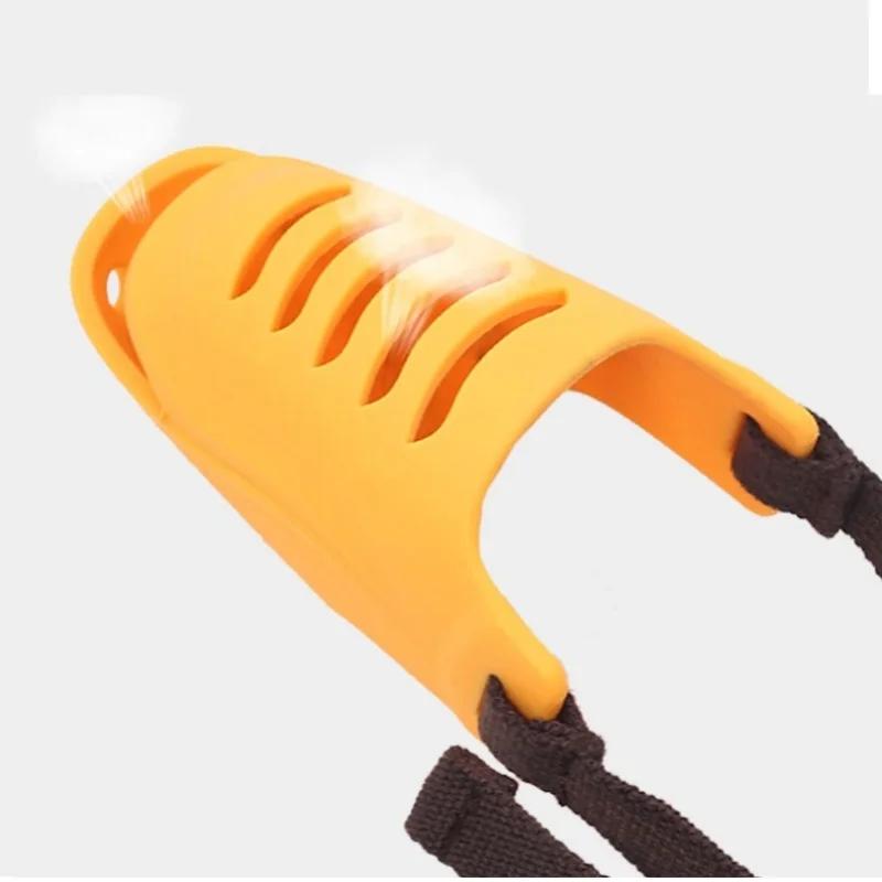 Bot din silicon pur pentru câini de companie Boturi în formă de rinocer anti-lătrat și anti-mușcătură Instrument de blocare a gurii pentru câini de dimensiuni medii și mici