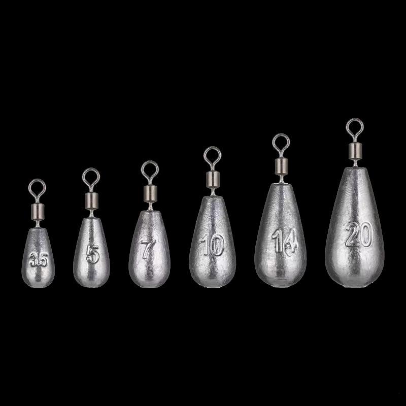 High-Density Wear-Resistant Fishing Rig Lead Weights & Accessories