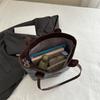 New casual large-capacity bag, women's texture versatile commuter shoulder bag, college student class portable tote bag