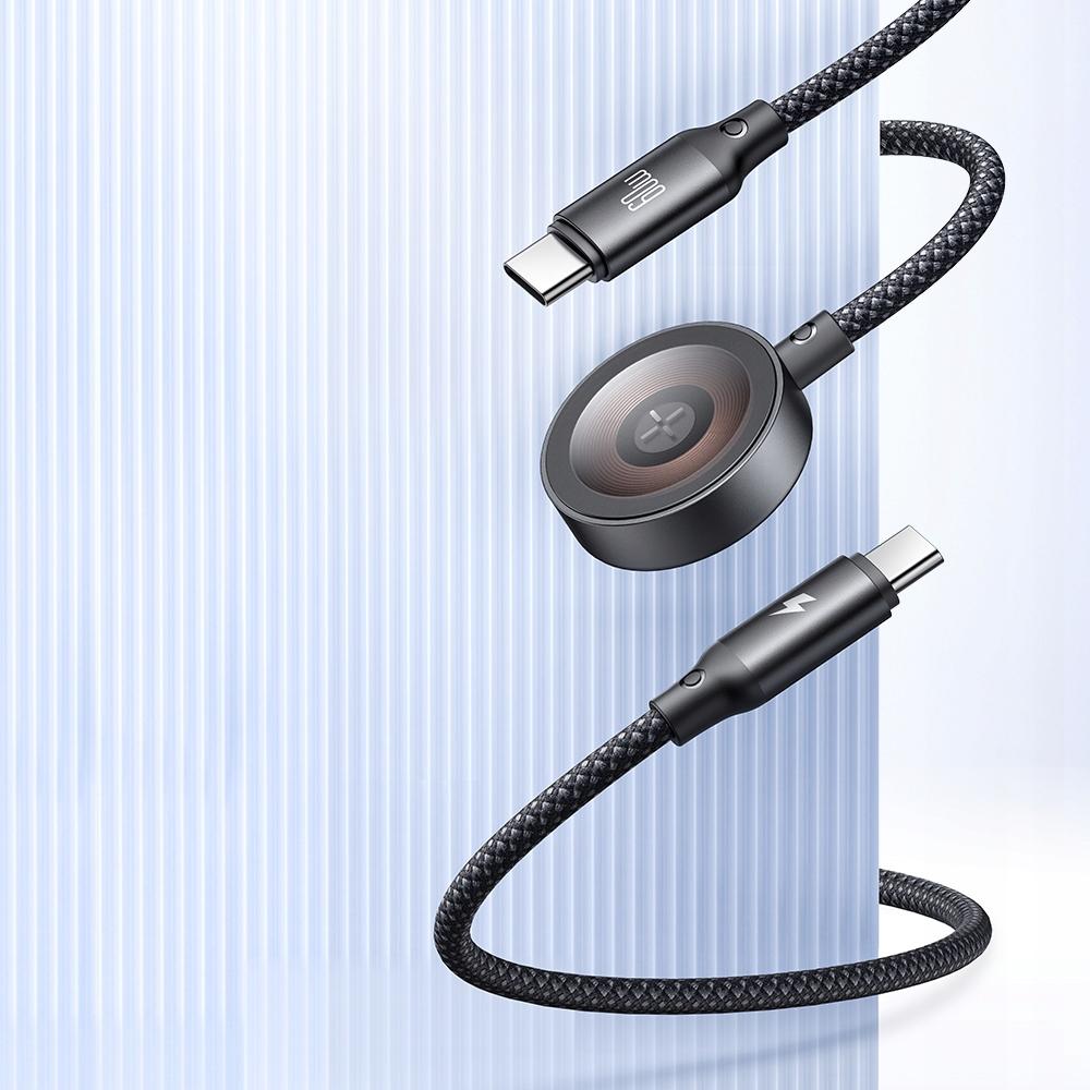 Mcdodo Inductive Charger For Apple Watch 2In1 Cable For Iphone Macbook 60W