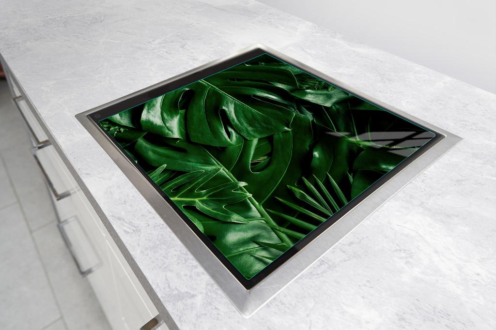 SZKLANA PŁYTA OCHRONNA NA KUCHENKĘ 50x52 MONSTERA