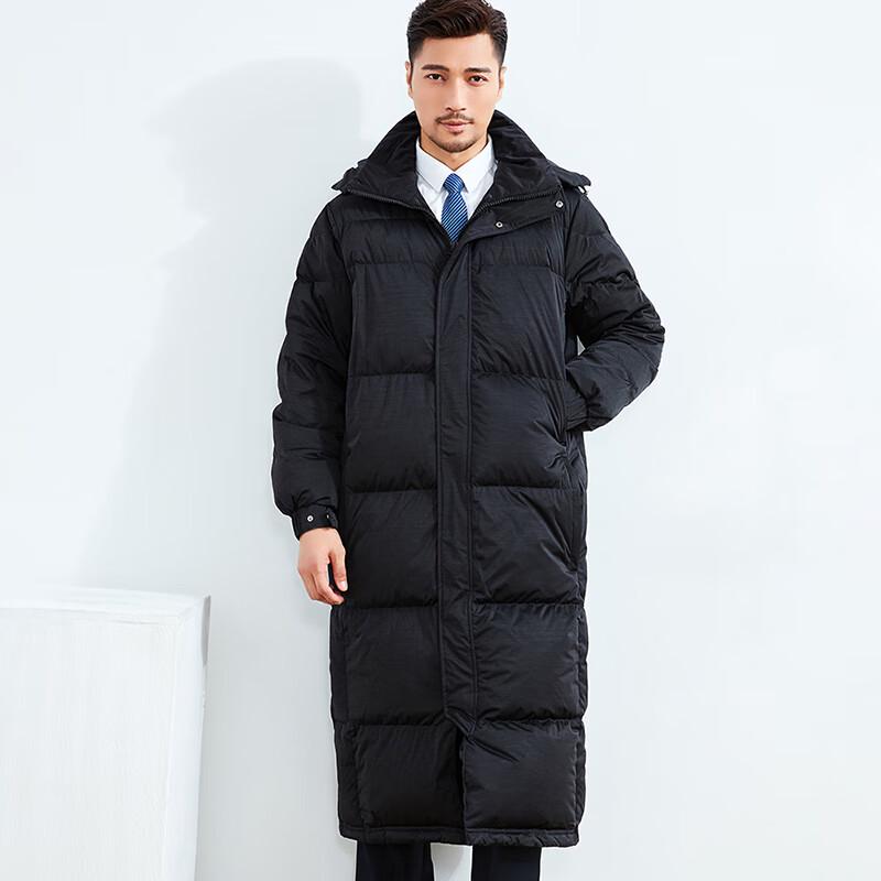 

Унисекс Длинная Рабочая Пуховая Куртка с Капюшоном 5XL