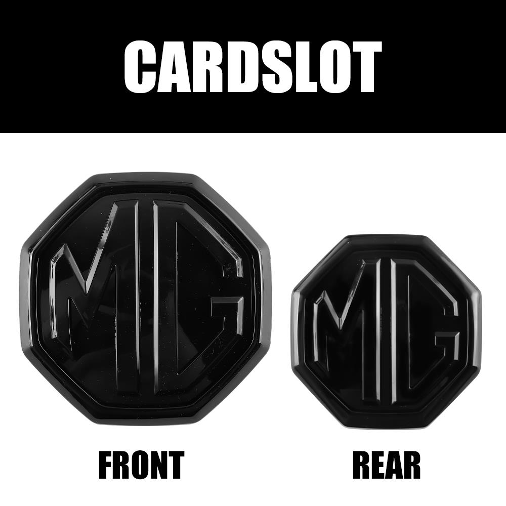 1/2 stuks Voor Morris Garages MG MG6 Auto Motorkap Voor Motorkap Grille Embleem Cover Achter Embleem Decoratie Sticker Auto Refit Accessoires