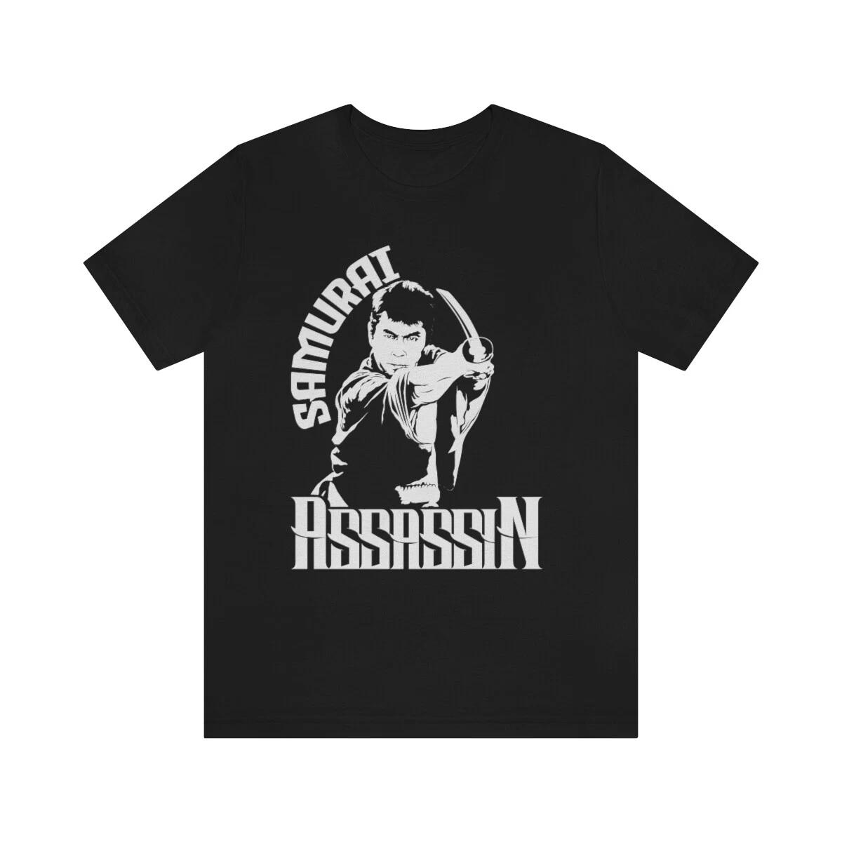 Samurai Assassin T shirt, Toshiro Mifune Japan Actor, Martial Arts Tee Shirt M