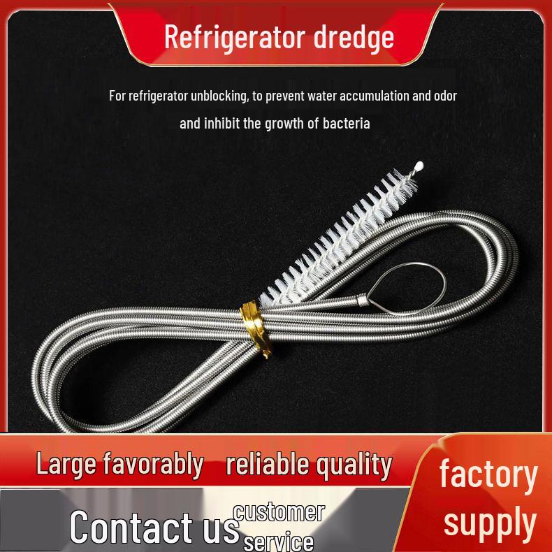 Stainless Steel Refrigerator Drain & Pipe Cleaner