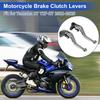 Motorcycle Short Brake Clutch Lever for Yamaha R7 YZF-R7 2021-2024 2025 Aluminum Alloy Solid Gray Motorbike Handlebar Brake Lever
