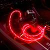 Data Line Fast Charging Type C Data Cord Glowing Cable Charge Wire Mobile Phone Charging Cables