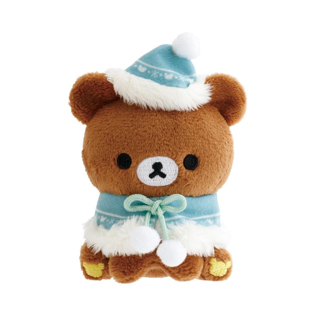 Rilakkuma In the Honey Mini Plush Toy Chairoykoguma San-X "Christmas Forest"