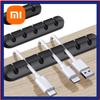 Силиконовый органайзер для кабеля USB, намотчик для настольного компьютера, зажимы для хранения кабеля, держатель для мыши, клавиатуры, наушников, органайзер для проводов