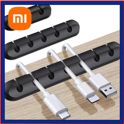 Kabel-Organizer, Silikon, USB-Kabelaufwickler, Desktop-Organizer, ordentliche Management-Clips, Kabelhalter für Maus, Tastatur, Kopfhörer, Kabel-Organizer