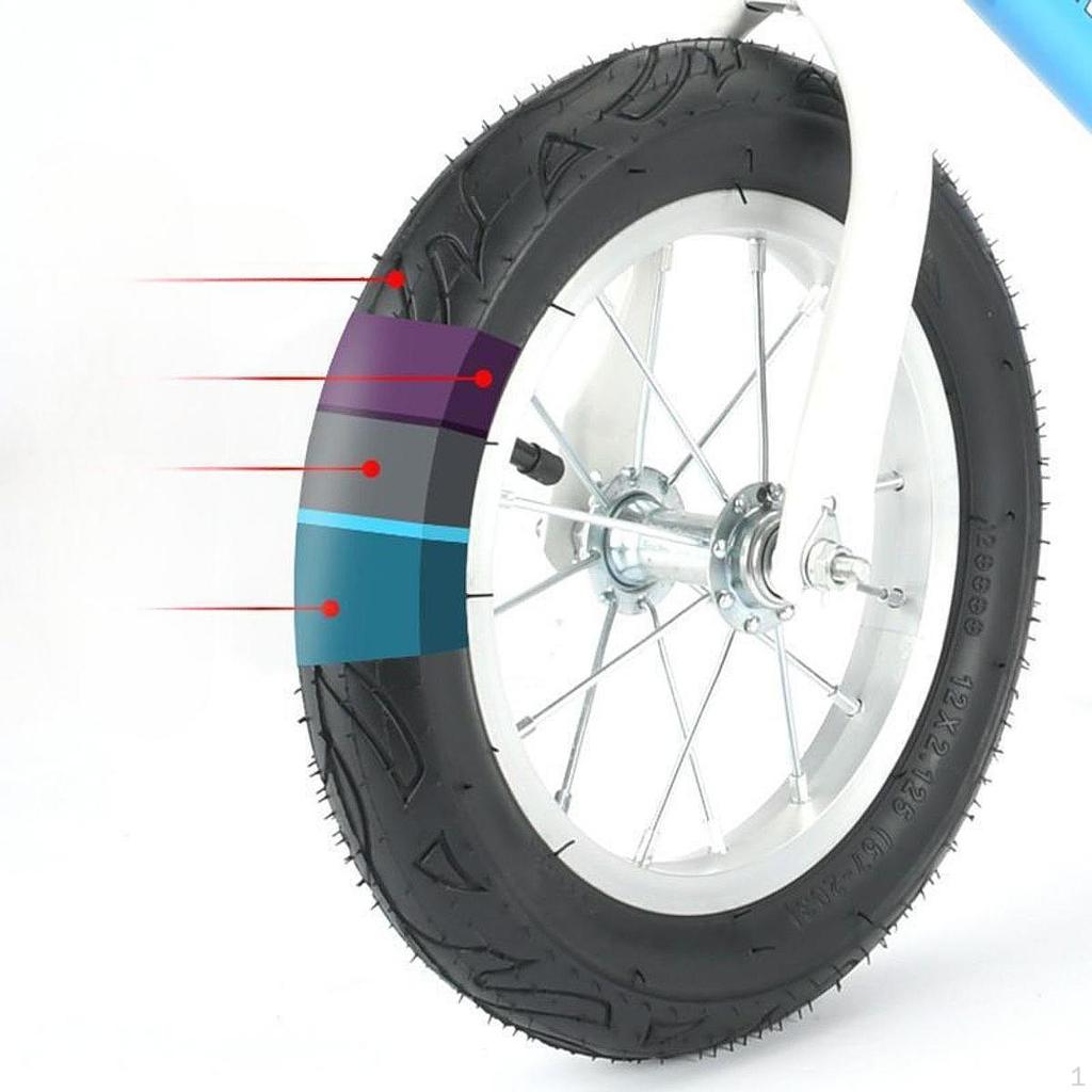 Balance Bike Replacement Wheel Children Bicycle Inflatable High Load Capacity Riding Bicycling