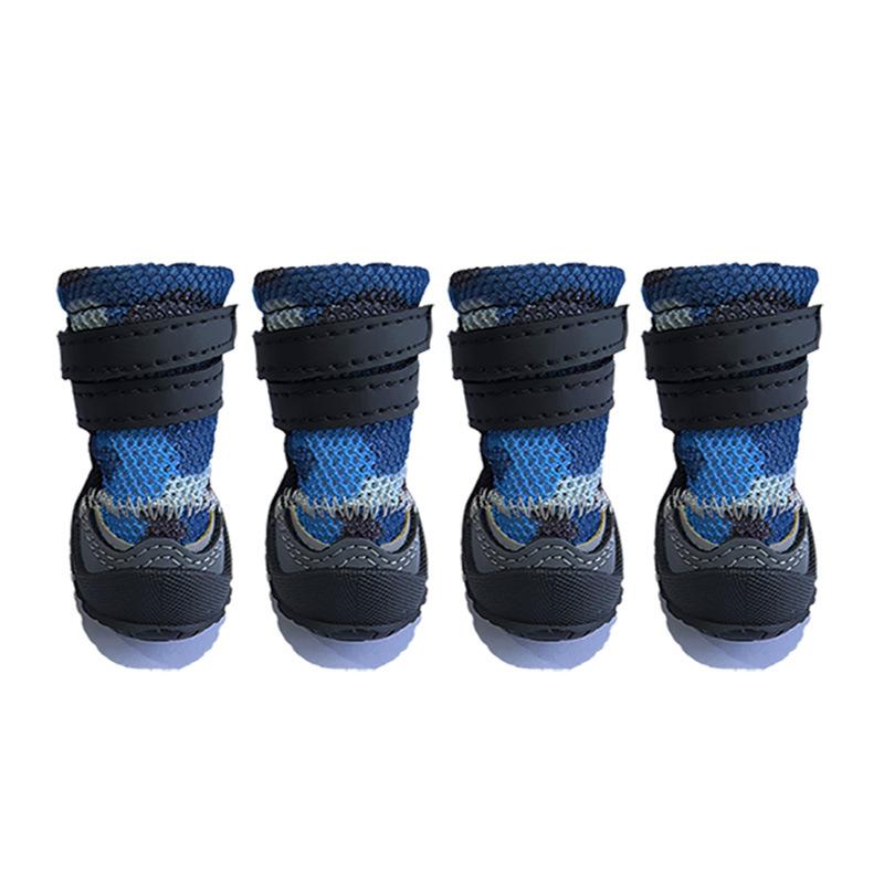 26 Years Outdoor Small Dog Shoes Teddy Bichon Schnauzer Summer Breathable Anti-scalding Feet Wear-resistant Pet Dog Shoes
