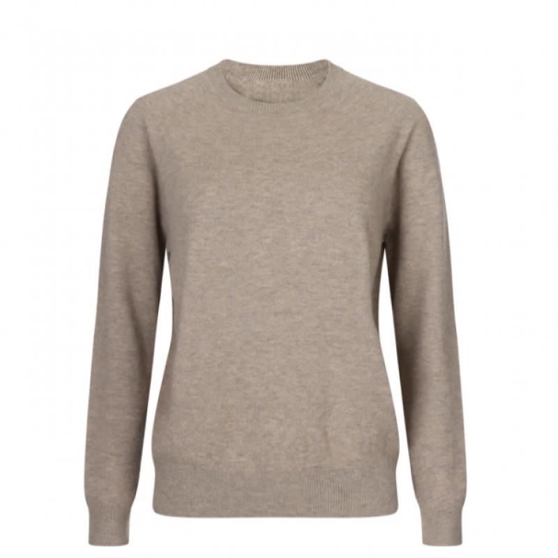 Shop   Women S verSatile Whole Garment baSic Plain lS Knit Gray Bom Wkn260044