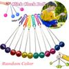 6Pcs Novelty Collision Ball Toy Funny Children's Park Balls Fidget Clack Balls  Educational Toys