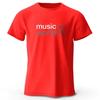 Music World Printed Men T-Shirt 100% Cotton Oversized Classic Funny Graphic Tees for Men Women Summer loose comfortable Tops Tee
