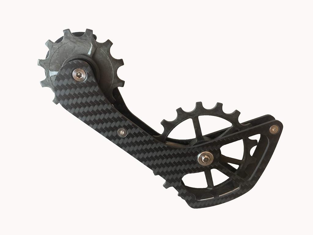 CarbonDryJapan Big Pulley Kit Short Cage Full Ceramic Bearing Matt V3+ R91/R80