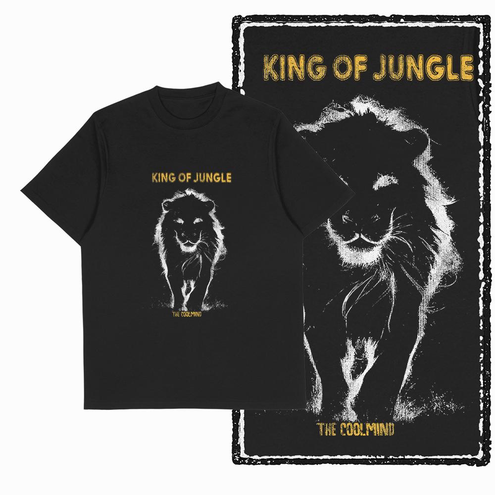 Coolmind MAV lion printed Exclusive graphic men T shirt 100% cotton big size streetwear men tshirt cool t-shirt tee shirts