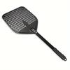 1PC Perforated Pizza Peel, 30.48 X 35.56 Cm Rectangular Pizza Transfer Peel, Professional Aluminum Turning Pizza Paddle