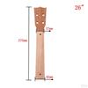 /26" Ukulele Mini-Gitarre Unfertiger Hals DIY-Teile