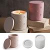 With Lid Jewelry Storage Box Silicone Mold DIY Cherrys Heart Candle Jar Casting Molds Plaster Resin Flowerpot Crafts Making Kit
