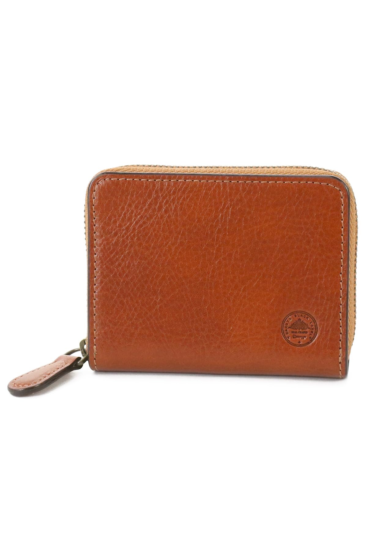 

Черный чехол для монет с круглой застежкой-молнией из натуральной кожи Etica Brown [Dakota Label] для мужчин BL-620315-40