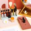 New Style Desktop Organizer Silicone Lipstick Storage Rack Cosmetic Makeup Box Eyebrow Pencil Display Brush Lipstick