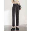 Shangdou Bila Women's Winter Cropped Wool Blend Casual Pants