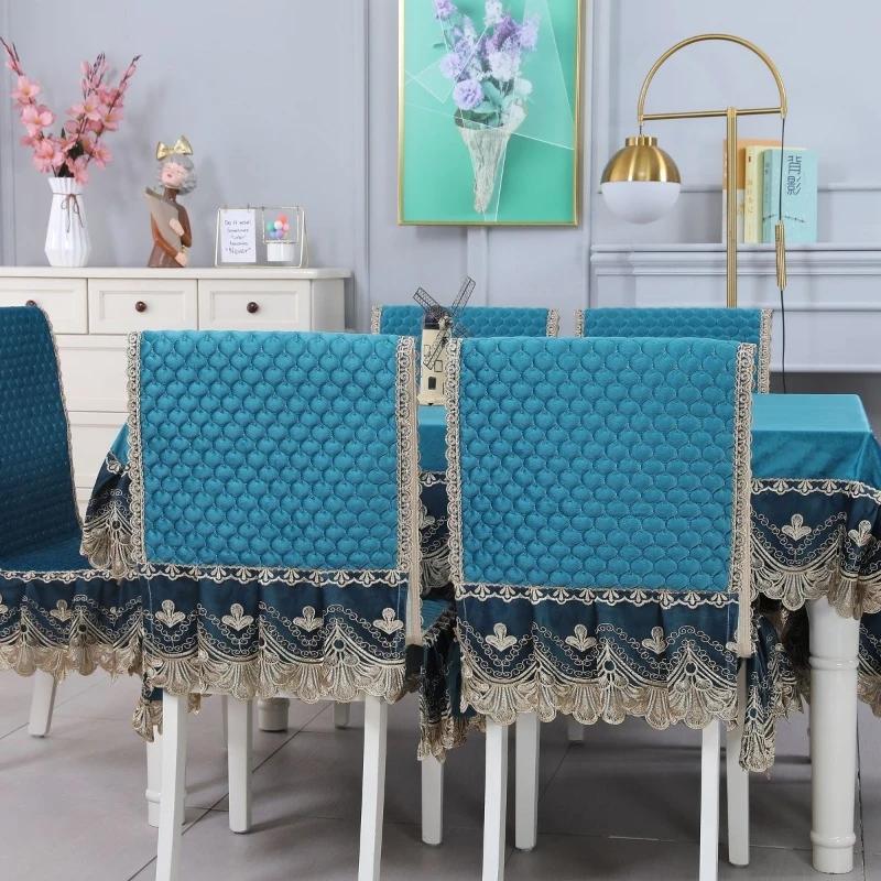 Темпераментная кружевная кромка с хлопковой скатертью — фото 6