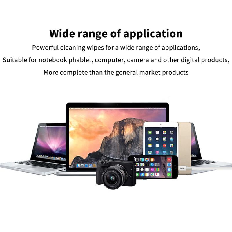 

88 шт./коробка Мягкие антистатические чистящие салфетки Влажные салфетки для экрана компьютера, ноутбука, ЖК-монитора, телевизора, мобильного телефона, цифровых продуктов