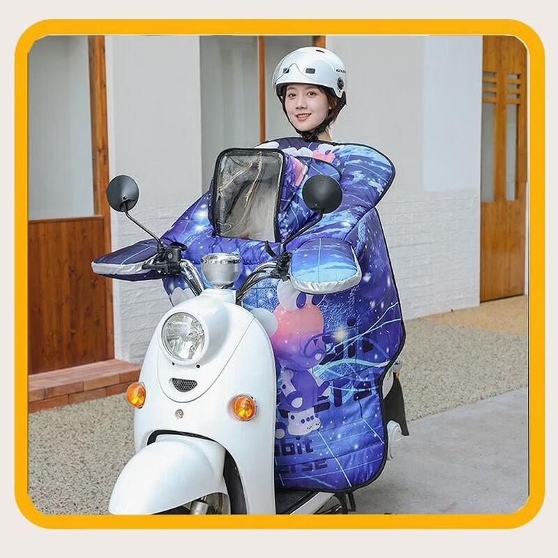 Motorcycle & E-bike Windproof Leg Cover with Neck Warmer