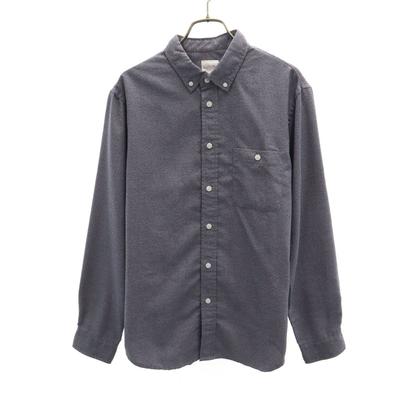 Long Sleeve TABOR Button Down Shirt M Navy NR61605 Outdoor Men's Used