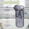 Foam Soap Dispenser Automatic USB Rechargeable 320ml Liquid Soap Dispensers Digital Display Foam Hand Sanitizer Machine For Home
