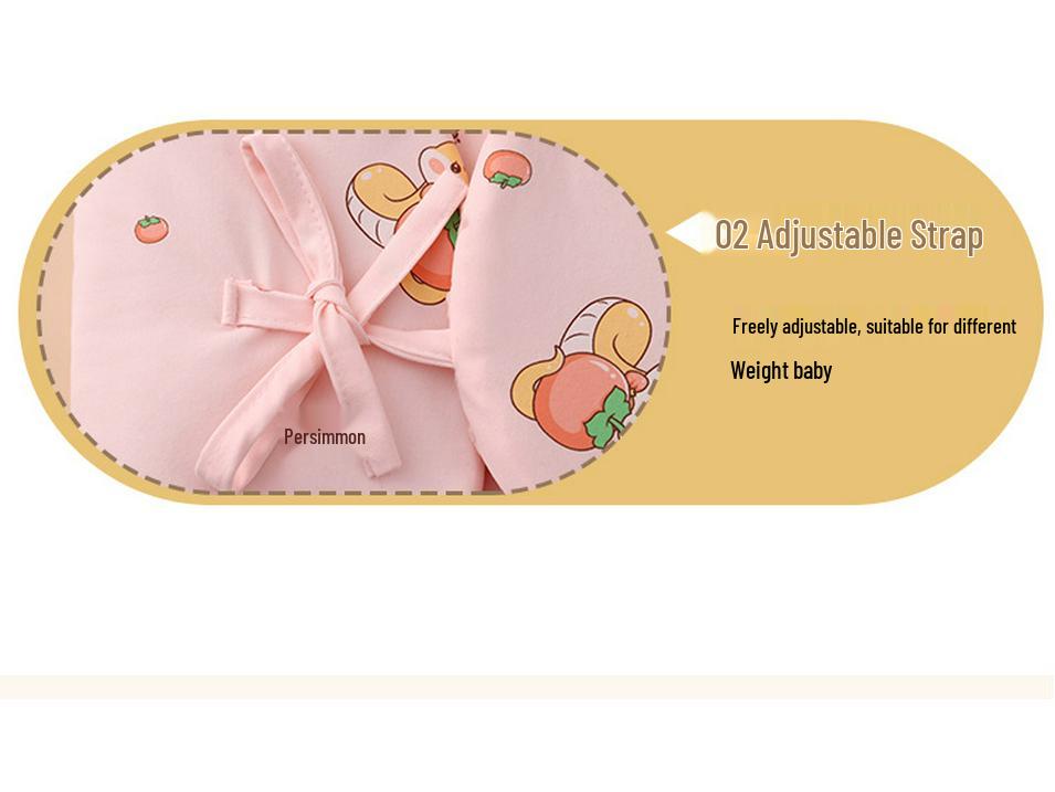 Newborn Anti-Kick Swaddle Sleeping Bag - Pure Cotton Winter/Autumn Thickened Baby Receiving Blanket