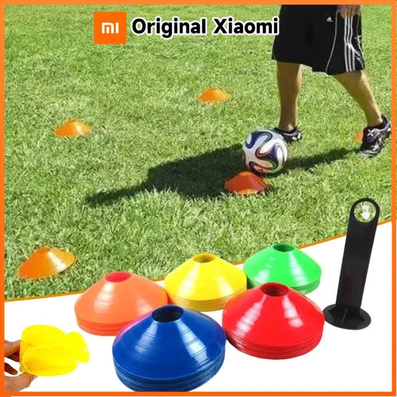 Xiaomi 10 stuks Voetbal Training Signaal Schijf Hindernis Signaal Kegel Kinderen/Volwassenen Wendbaarheid Oefening Hindernis Ontwijking Voetbal Sport Accessoires