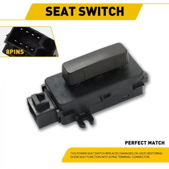 Fit Silverado Seat Chevy 2500 1500 Control Front Power Switch or LH RH 12450256