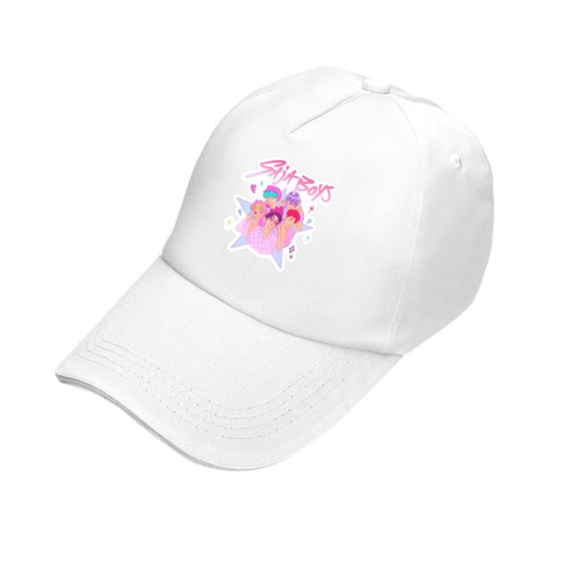 Kpop Demon Hunter Hat Letter Baseball Cap For Women Summer Adjustable Sun Hat Anime Cute Retro Sunbonnet Adult Headgear Gift
