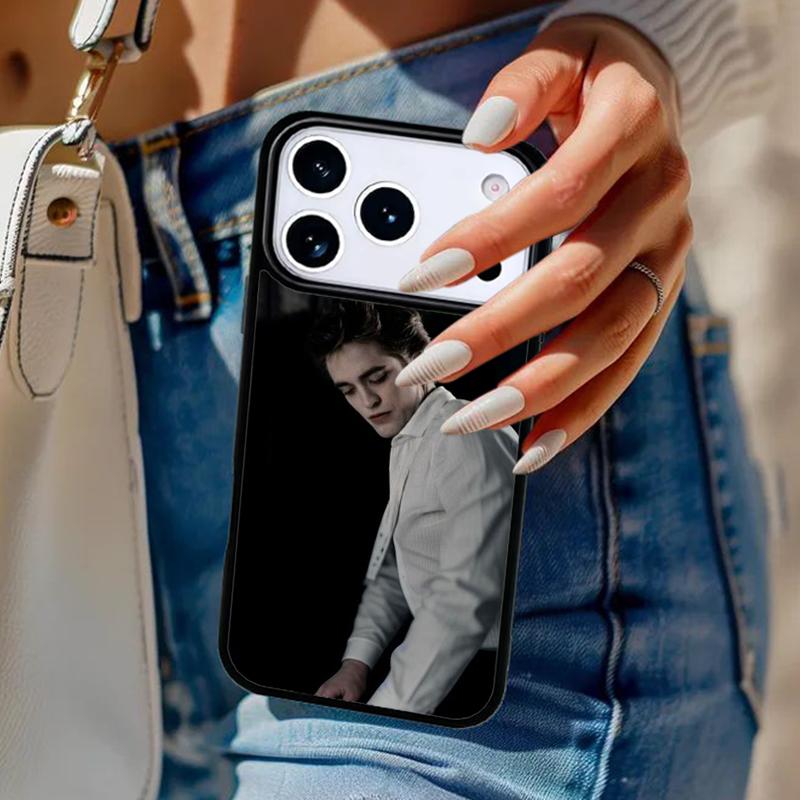 Robert Pattinson Phone Case For iPhone 17 Air 14 15 13 12 Max Cover For Apple 16e 11 Pro Max Plus Coque