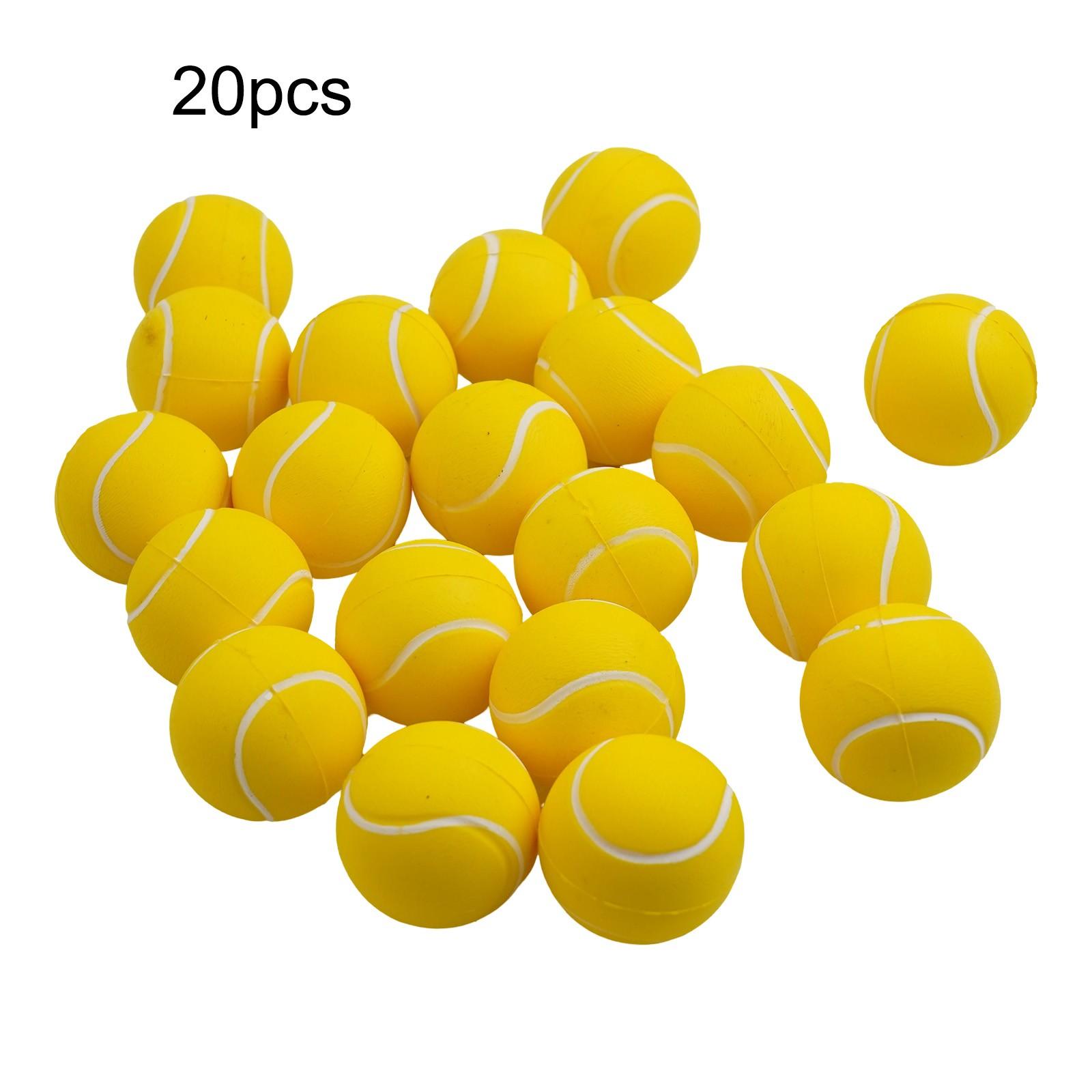 

For Kids Friendly Soft Foam Balls 20pcs Perfect Addition to Playtime Fun Tennis