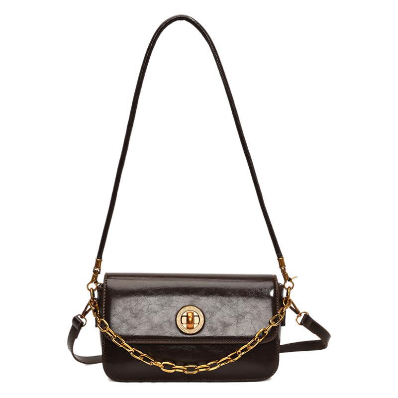 Small square bag women's 2025 new shoulder underarm bag commuter messenger bag factory one piece delivery