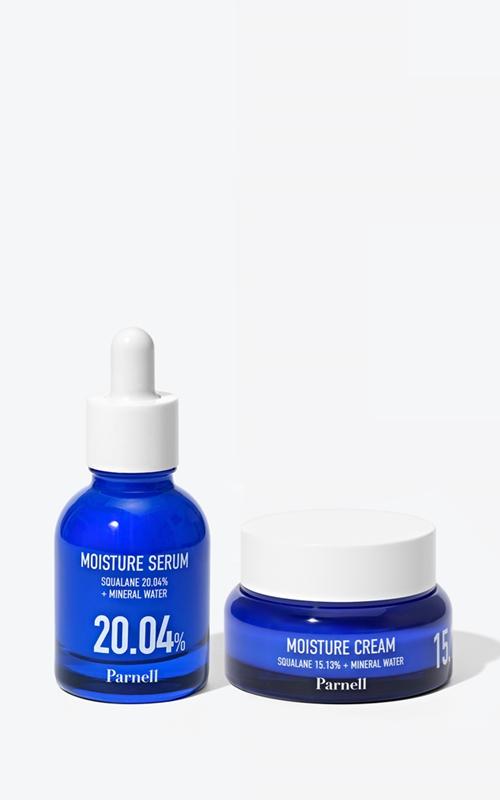

Parnell Squalane Mineral Water Moisture Serum+cream Set NONE