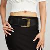 Retro Maillard Style Wide Belt For Women To Slim Down The Waist And Match The Temperament Of The Skirt