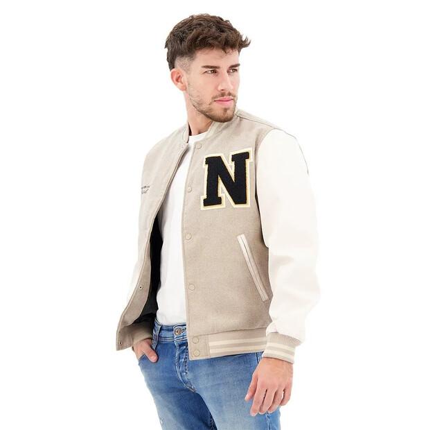 Jack & Jones College Wool Blend bomber куртка