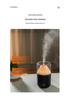 Creative Volcano Humidifier: Seven-Color Aromatherapy Diffuser for Home & Bedroom, Perfect Desktop Gift with Ambient Light