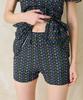 Bonide [Set] Cover-Up Wrap Swimsuit Set Black Chain