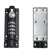 Password Lock Black Silver Bolt Metal Door Latch Anti-theft Safety Combination Digit Padlock Outdoor Home Wood Gate Hardware