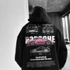 Womens Gothic Oversized Hoodie Long Sleeve Harajuku Sweatshirt Vintage Hip Hop Casual Pullover
