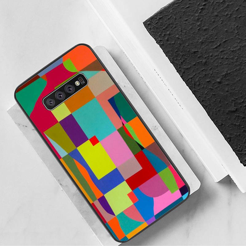Red Visual Impact Phone Case For Samsung Galaxy S7 Edge Plus S9 S20Plus S20ULTRA S10lite S225G S10 Case